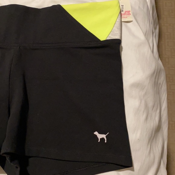 PINK Yoga Shorts - Picture 2 of 5